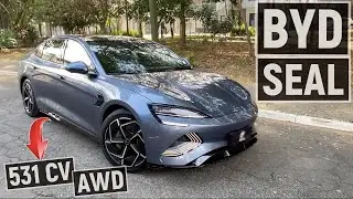BYD SEAL: sedã chinês mescla estilo moderno com 531 cv