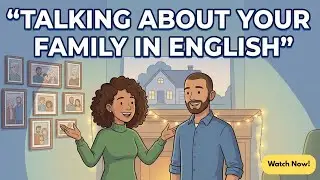 Talking About Your Family in English | Easy Conversation Practice | Learn English Easily