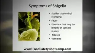 Santa Clara County Food Safety Manager Certification - Shigella