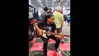 Doug Wimbish Summer NAMM 15 BA Ferguson bass