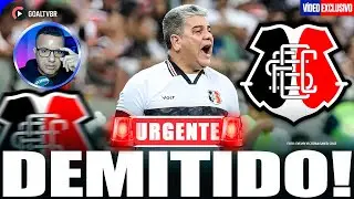 🚨 DEMITIDO! Marcelo Cabo DEIXA o Santa Cruz e bastidores revelam PROBLEMÃO GRAVE