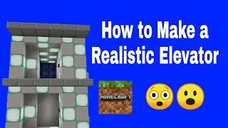 How to Make a Realistic Elevator | How to Make Elevator in Minecraft 2020