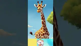 Tall Giraffe, kids song about a day in the life of a giraffe #kidssong #babysongs #giraffe