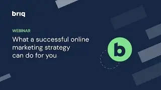 Live masterclass | What a successful online marketing strategy can do for you