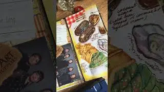 DIY TN INSERT: Melbourne.#travellersnotebook  #sketchbook #sketchbookflipthrough #traveljournaling