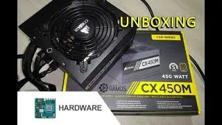 ⚡️ Unboxing Fonte ATX Corsair CX450M SEMI-MODULAR 80 Plus Bronze |  