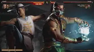 Sub-Zero sadness and madness Mk1 online matches
