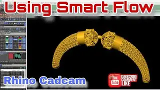 How to smart flow in matrix 9.0 | #jewellerycaddesign | #bangles | #3dmodeling