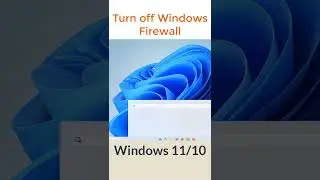 How To Disable Windows Defender Firewall in Windows 11.