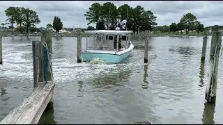 Extreme Boat Docking with the Chesapeake Cowboys