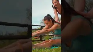 YOGA & STRETCHING BY THE WATER | ANNA & MARINA&rsquo;S NATURE FLOW