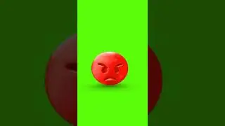 Green Screen Angry Emoji #Greenscreen #Angry #Emoji