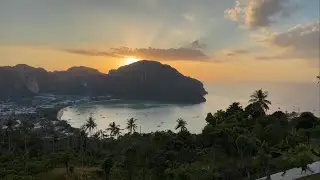 Phi Phi Island Sunset Viewpoint Thailand (Live Replay)