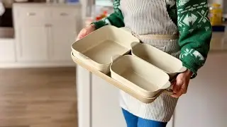Обзор потрясающего модульного набора для выпечки | 5 предметов: керамические сковороды с антиприг...