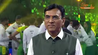 Hon&rsquo;ble Minister Dr. Mansukh Mandaviya at PKL 12 Playoffs | Powering India&rsquo;s Game to the World