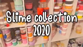 HUGE SLIME COLLECTION OF 2020! SLIME ASMR! Vlogmas day 24
