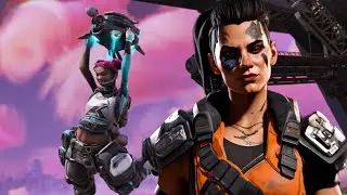 Учимся играть в Apex legends Дуо Лайфлайн + Безумная Мэгги