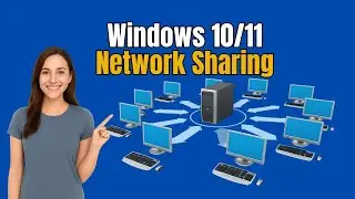 How to Set Up Network Sharing in Windows 10/11 | Share Files, Folders, Drives & Printer Between PCs