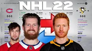 NHL 22 - JEFF PETRY TO PITTSBURGH TRADE SIMULATION