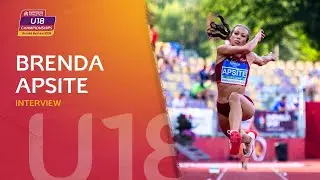 Interview: Brenda Apsite 🇱🇻 | European Athletics U18 Championships | Banska Bystrica 2024