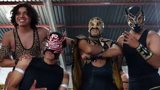 Diamante N. Azteca de O. Mr. Brisa Jr. Albatroz Jr. vs Nubilus, Continental, Halc&oacute;n Furia Jr.