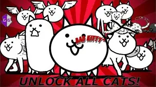 How to unlock ALL cats in battle cats 2024!!!(game guardian)