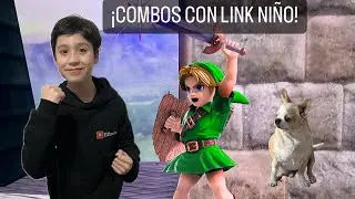 &iexcl;Combos con Young Link! | SSBU Tutorial