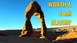 Sunrise at Delicate Arch & The Devil's Garden 