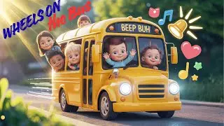 🚌 The Bus Learning Journey | Songs + Fun + Friends 🎶👧👦 Wheels on the Bus ..
