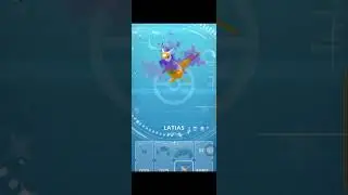 Catching Shadow Shiny Latias in #pokemongo #pokemon #shinypokemon #shadowpokemon #pokemongame