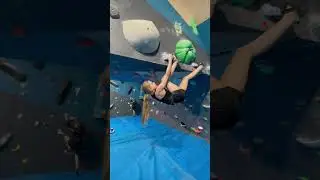 Who said I was too young for high heels!?  #bouldering #climbing #toehook #heelhook