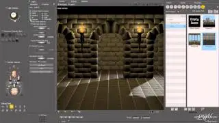 Making a simple light set in poserpro 2014
