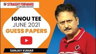 IGNOU TEE June 2021 Guess Papers. Term End Exams of June 2021 held in the month of Aug/Sep 2021
