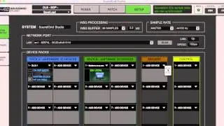 Allocating I/Os in the SoundGrid Studio Network