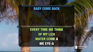 Baby Come Back - Pato Banton & UB40 (Karaoke Version)