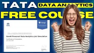 Free TATA Course with Certificate &ndash; Learn AI & Data Analytics in 2025!
