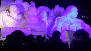 Sapporo Yuki Matsuri 2015 - Star Wars Sculpture