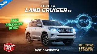 Toyota Land Cruiser EV 2026  400HP Electric Legend with 300 Mile Range Full Review