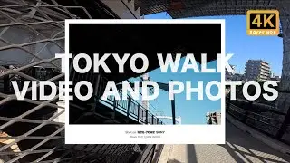 すみだリバーウォーク | 散歩と写真 / SUMIDA River Walk |  Japan 4k Video Japan City.