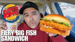PROBANDO EL BK FIERY BIG FISH (Review)#foodie #foodreview #bk #fishsandwich