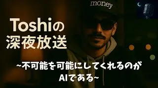 【Toshiの深夜放送】不可能を可能にしてくれる存在が、AIである。