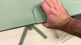 The new IKEA laptop standing desk MITTZON review