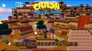 Фан-игра Crash Bandicoot - Back In Time: Пользовательский уровень: Первое средневековье от Aleber...