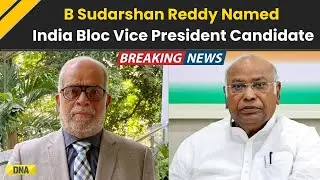 INDIA Bloc Picks Former Supreme Court Judge B Sudarshan Reddy As Vice President Candidate