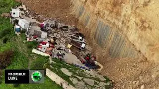 Top Channel/ Si&ccedil;ili, hapet toka- Humner&euml; n&euml; mes qytetit, 4 kilometra &ccedil;arje, evakuohen qindra vet&euml;!