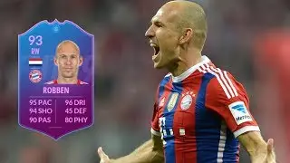 FIFA 19 - PREMIUM SBC ARJEN ROBBEN (93) PLAYER REVIEW