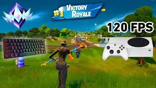 Fortnite Unreal Ranked Reload On Xbox Series S | Keyboard & Mouse Gameplay | 120 FPS | 4K