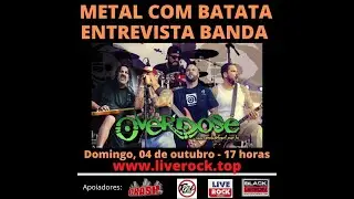 Metal com Batata libera entrevista com banda Overdose realizada em outubro/2020