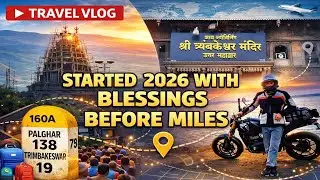 Started 2026 with Blessings 🙏 | 1st January Bike Ride to Trimbakeshwar Jyotirling 