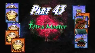 #43 FINAL FANTASY IX (PSX) Gameplay | Treno Card Tournament - Tetra Master | 🤫 Mutesafezone 2022